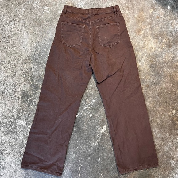 Brown Garage street wide pants - Picture 2 of 4
